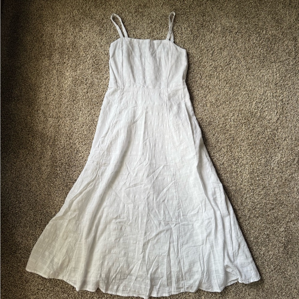 Gap White Midi Dress